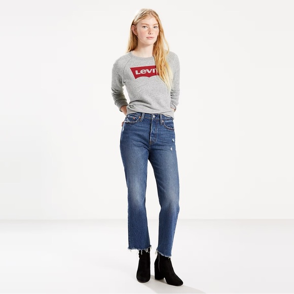 Levis Wedgie Straight Jeans - Picture 1 of 9